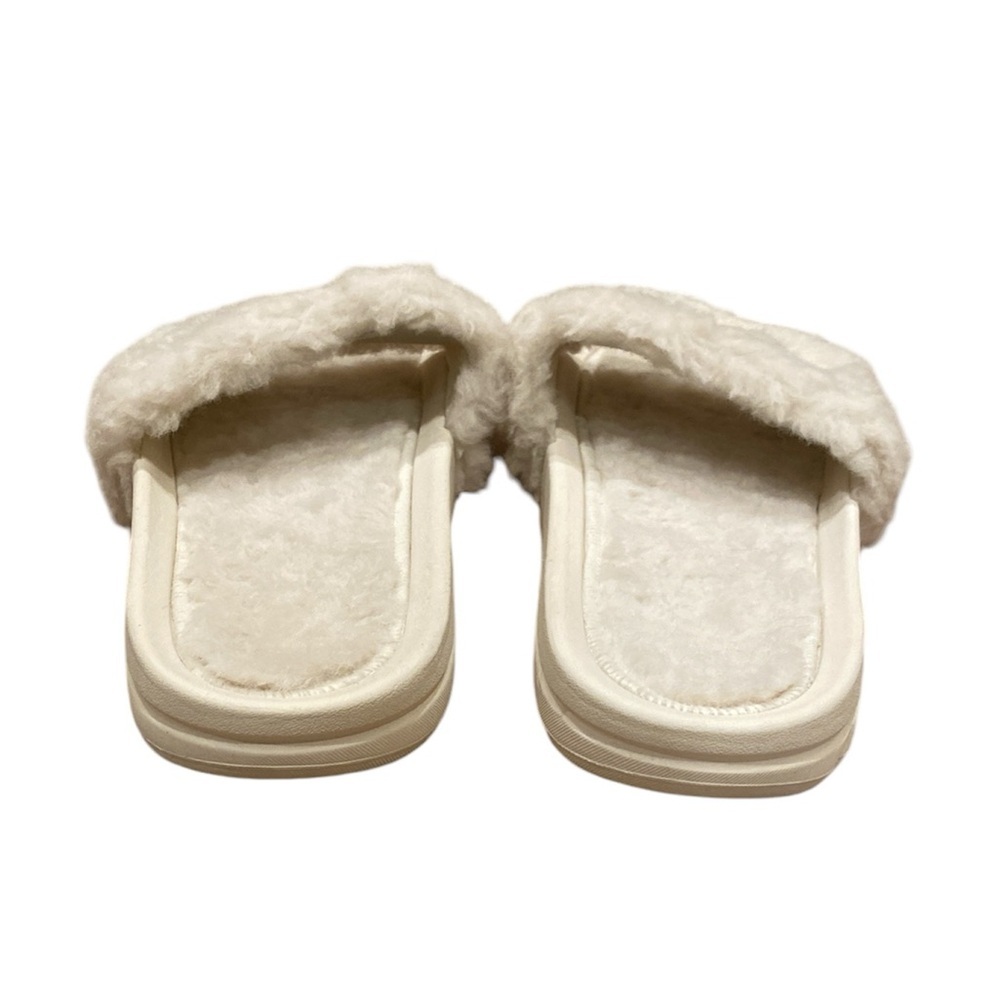 Apl Shearling Slip On Slide Sandals Size 10 - image 3